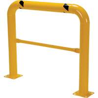 High Profile Machinery Guards, 4' W x 3.5' H, Yellow TGS INDUSTRIEL