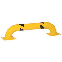 Low Profile Rack Guards, 3' W x 0.75' H, Yellow TGS INDUSTRIEL