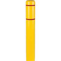 Polyethylene Bollard Covers, 6-5/8" Dia. x 72" L, Yellow TGS INDUSTRIEL
