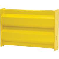 Barri&egrave;re de s&eacute;curit&eacute; de qualit&eacute; industrielle, Acier, 19" lo x 12" h, Jaune s&eacute;curit&eacute; OSHA TGS INDUSTRIEL