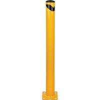 Bollard, Steel, 48" H x 4-1/2" W, Yellow TGS INDUSTRIEL