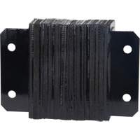 Butoirs de quai lamell&eacute;s, Horizontal, Caoutchouc, 12" la x 4" p x 10" h TGS INDUSTRIEL