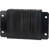 Butoirs de quai lamell&eacute;s, Horizontal, Caoutchouc, 18" la x 4" p x 12" h TGS INDUSTRIEL