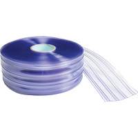 Ribbed Strip Curtain, 164' x 8" x 0.08" TGS INDUSTRIEL