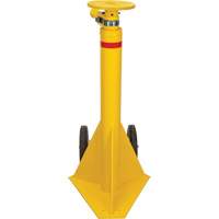 100,000 lbs. Static Capacity Ratchet Trailer Jack, 20 tons Lift Capacity TGS INDUSTRIEL