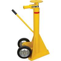 100,000 lbs. Static Capacity Ratchet Trailer Jack, 20 tons Lift Capacity TGS INDUSTRIEL