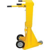 100,000 lbs. Static Capacity Ratchet Beam Trailer Jack, 20 tons Lift Capacity TGS INDUSTRIEL