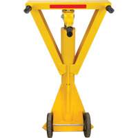 100,000 lbs. Static Capacity Ratchet Beam Trailer Jack, 20 tons Lift Capacity TGS INDUSTRIEL