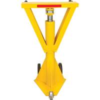 100,000 lbs. Static Capacity Ratchet Beam Trailer Jack, 20 tons Lift Capacity TGS INDUSTRIEL