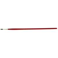 Round Marking Paint Brush, 9/64" Brush Width, Camel Hair, Wood Handle TGS INDUSTRIEL