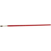 Round Marking Paint Brush, 5/32" Brush Width, Camel Hair, Wood Handle TGS INDUSTRIEL