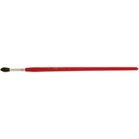 Round Marking Paint Brush, 9/32" Brush Width, Camel Hair, Wood Handle TGS INDUSTRIEL
