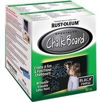 Chalk Board Paint, 877 ml, Can, Black TGS INDUSTRIEL