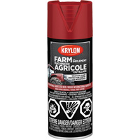Farm & Implement Spray Paint, International Harvester Red, High-Gloss, 340 g, Aerosol Can TGS INDUSTRIEL