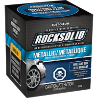 RockSolid&reg; Metallic Powder Additive, 60 mL, Bottle, Brilliant Blue TGS INDUSTRIEL