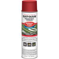 Peinture de lignage pour terrains de sport AF1600, Rouge, Canette a&eacute;rosol TGS INDUSTRIEL