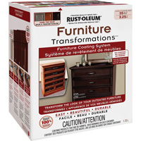 Furniture Transformations&reg; Furniture Coating System, 1.72 L, Kit, Tint Base TGS INDUSTRIEL