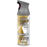 Universal&reg; Spray Paint, Antique Nickel Grey, Metallic, Aerosol Can TGS INDUSTRIEL