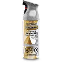 Universal&reg; Paint & Primer In One, Antique Pewter, Hammered, Aerosol Can TGS INDUSTRIEL