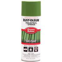 A&eacute;rosol &eacute;poxydique pour barre d'armature du syst&egrave;me Industrial Choice RB1600, Vert de barre d'armature, 12 oz liq., Canette a&eacute;rosol TGS INDUSTRIEL