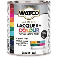 Watco&reg; All In One Lacquer + Colour Dark Tint Base, 946 ml, Dark Tint Base, High-Gloss TGS INDUSTRIEL