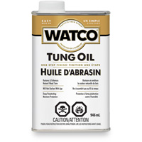 Watco&reg; Tung Oil, 946 ml, Clear, Transparent TGS INDUSTRIEL