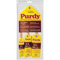 Assortiment de pinceaux XL, Poly/nylon, Manche Bois TGS INDUSTRIEL