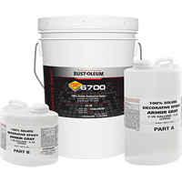 &eacute;poxy d&eacute;coratif 100 % de solides 6700, 3 gal., &eacute;poxy, Tr&egrave;s brillant, Gris TGS INDUSTRIEL