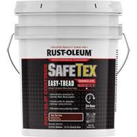 Rev&ecirc;tement d'acrylique SafeTex Easy-Tread, 4 gal., &agrave; l'eau, Fini mat profond/Textur&eacute;, Rouge TGS INDUSTRIEL