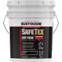 Rev&ecirc;tement d'acrylique SafeTex Easy-Tread, 4 gal., &agrave; l'eau, Fini mat profond/Textur&eacute;, Noir TGS INDUSTRIEL
