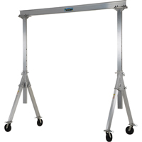 Grue mobile ajustable en aluminium, 10' lo, Capacit&eacute; 2000 lb (1 tonne) TGS INDUSTRIEL