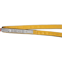 &eacute;lingues de levage en nylon, Pli Simple, Sans fin, Type 5, 3" la x 3' lo, Limite de charge verticale 9400 lb TGS INDUSTRIEL