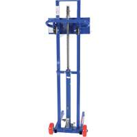 Gerbeur hydraulique &agrave; plateforme, M&eacute;canisme Pompe au pied, Capacit&eacute; de 400 lb, Levage max de 51-1/8" TGS INDUSTRIEL