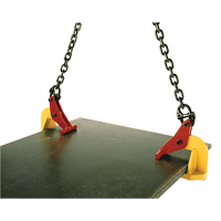 Pince de levage pour plaques horizontales Topal TLH1 0-60, 2200 lb (1,1 tonne) max., M&acirc;choires 0" - 2-3/8" TGS INDUSTRIEL
