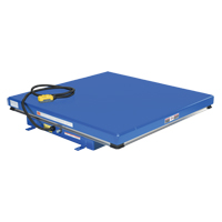 Hydraulic Scissor Lift Table, Steel, 48" L x 24" W, 3000 lbs. Cap. TGS INDUSTRIEL