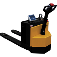 Transpalette &eacute;lectrique motoris&eacute; a/balance, Capacit&eacute; 4500 lb, 48" lo x 30,25" la TGS INDUSTRIEL