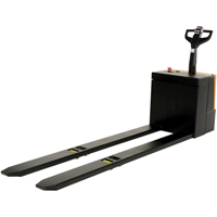 Transpalette &eacute;lectrique motoris&eacute; a/plateforme &agrave; conducteur debout, Capacit&eacute; 4500 lb, 96" lo x 30" la TGS INDUSTRIEL