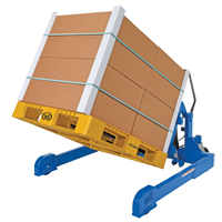 Basculeur ergonomique &agrave; chevauchement, Bascule 90°, Capacit&eacute;e 2000 lb, 72-13/16" lo x 57-1/4" la x 29-1/4" h TGS INDUSTRIEL