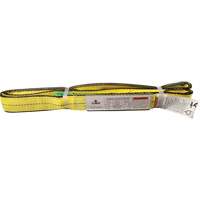 &eacute;lingue en sangle de polyester, Pli Double, Oeillets renvers&eacute;s, Type 4, 2" la x 8' lo, Capacit&eacute; verticale 6400 lb TGS INDUSTRIEL