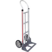 Knocked Down Hand Truck, Continuous Handle, Aluminum, 48" Height, 500 lbs. Capacity TGS INDUSTRIEL
