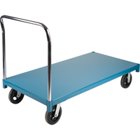 Heavy-Duty Platform Truck, 60" L x 30" W, 2000 lbs. Capacity, Rubber Casters TGS INDUSTRIEL