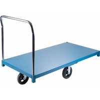 Heavy-Duty Platform Truck, 60" L x 30" W, 2000 lbs. Capacity, Rubber Casters TGS INDUSTRIEL