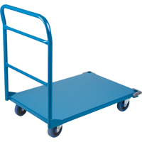 Chariots &agrave; tablettes/plateforme, Acier, 24" la x 36" p x 40" h, Capacit&eacute; de la plateforme 1300 lb TGS INDUSTRIEL