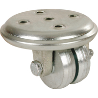 Low Level Casters, Swivel, 2" (51 mm), Cast Iron, 600 lbs. (272 kg.) TGS INDUSTRIEL