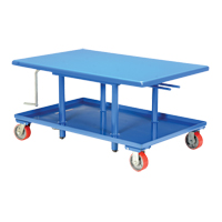 Post Lift Table, 42" L x 30" W, Steel, 2000 lbs. Capacity TGS INDUSTRIEL