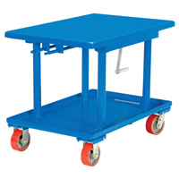 Hydraulic Lift Table, 24" L x 36" W, Steel, 2000 lbs. Capacity TGS INDUSTRIEL
