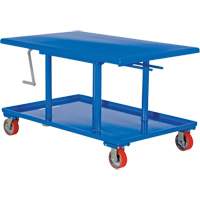 Post Lift Table, 42" L x 30" W, Steel, 2000 lbs. Capacity TGS INDUSTRIEL