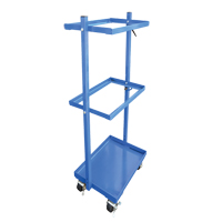 Chariot &agrave; cueillette, Acier, 30-11/16" la x 19-1/4" p, 3 tablettes, Capacit&eacute; 300 lb TGS INDUSTRIEL