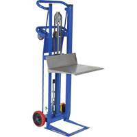 Hydra Lift Platform Stacker, Foot Pump Operated, 750 lbs. Capacity, 52" Max Lift TGS INDUSTRIEL