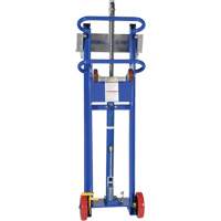 Hydra Lift Platform Stacker, Foot Pump Operated, 750 lbs. Capacity, 52" Max Lift TGS INDUSTRIEL